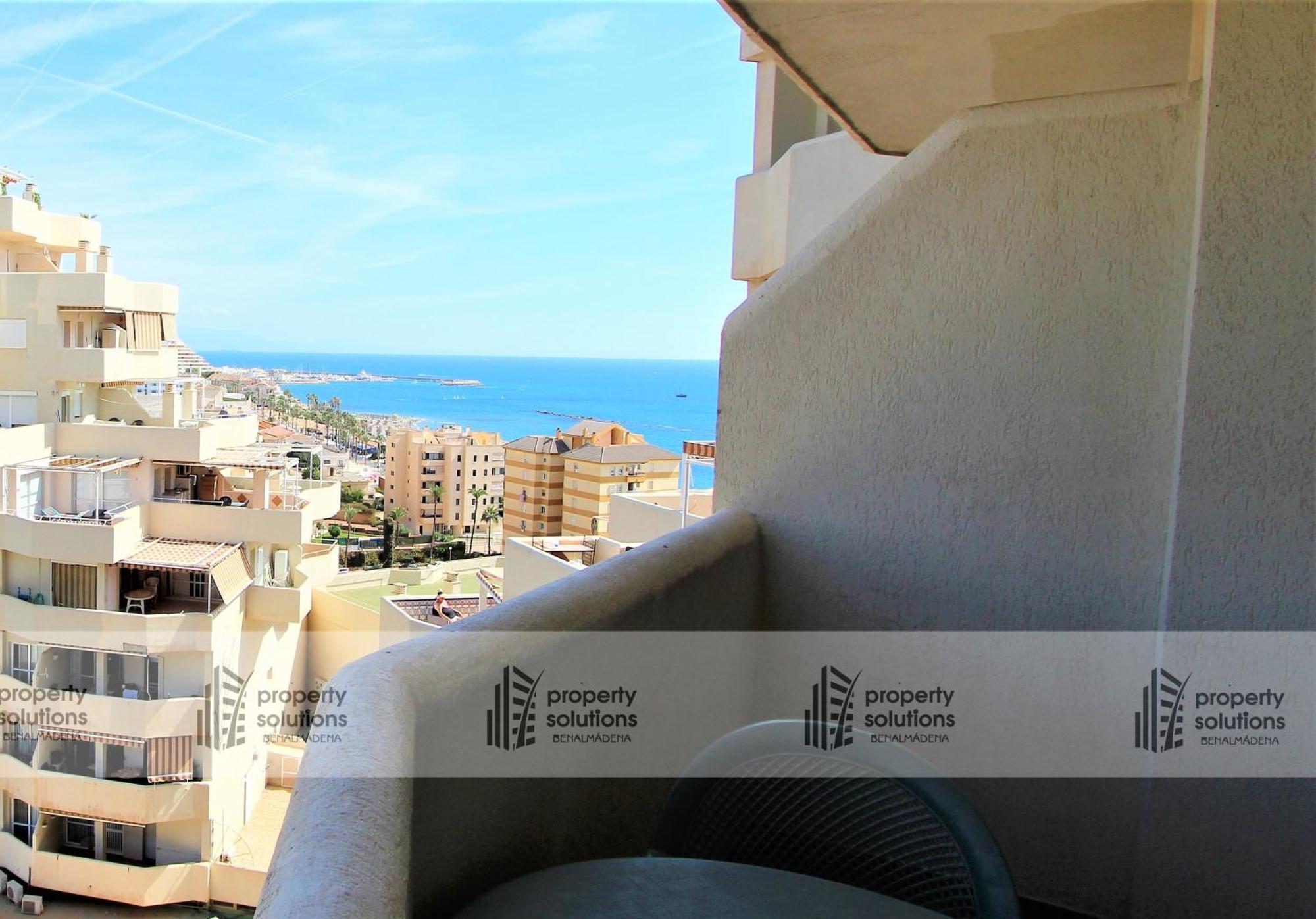 Benalbeach 1010 - Vista Al Mar - Piscina Todo El Ano - Primera Linea De Playa Benalmádena Eksteriør bilde
